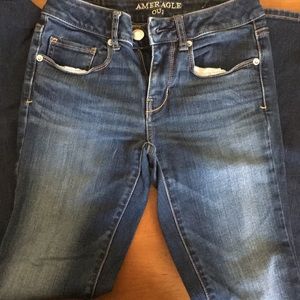 American Eagle jeans.